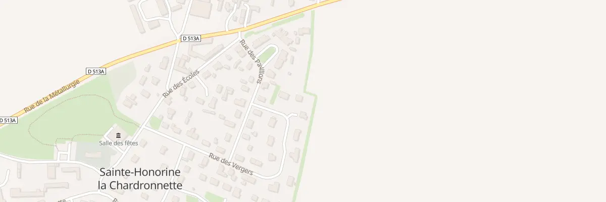 Plan du 30 Rue des Vergers à Hérouvillette