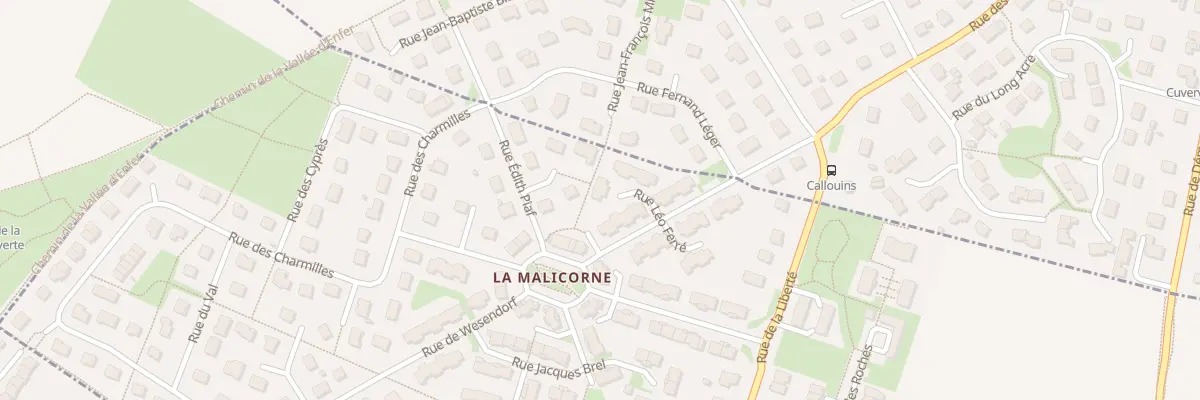 Plan du 13 Rue Léo Férré à Démouville