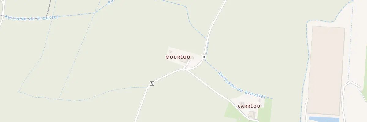 Plan du 5748 Rte de Roquefort à Saint-Justin