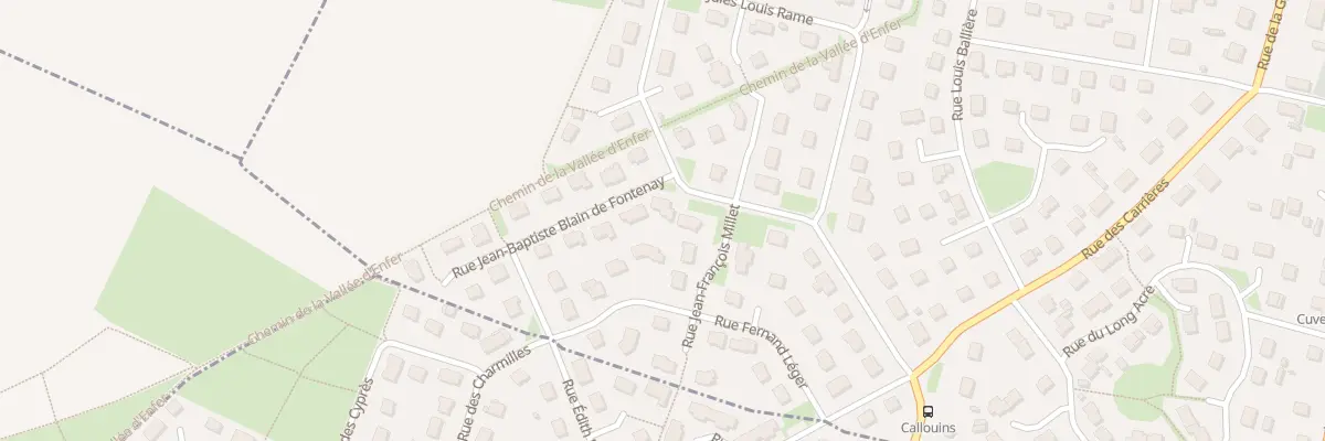 Plan du 14 Rue Raoul Dufy à Cuverville