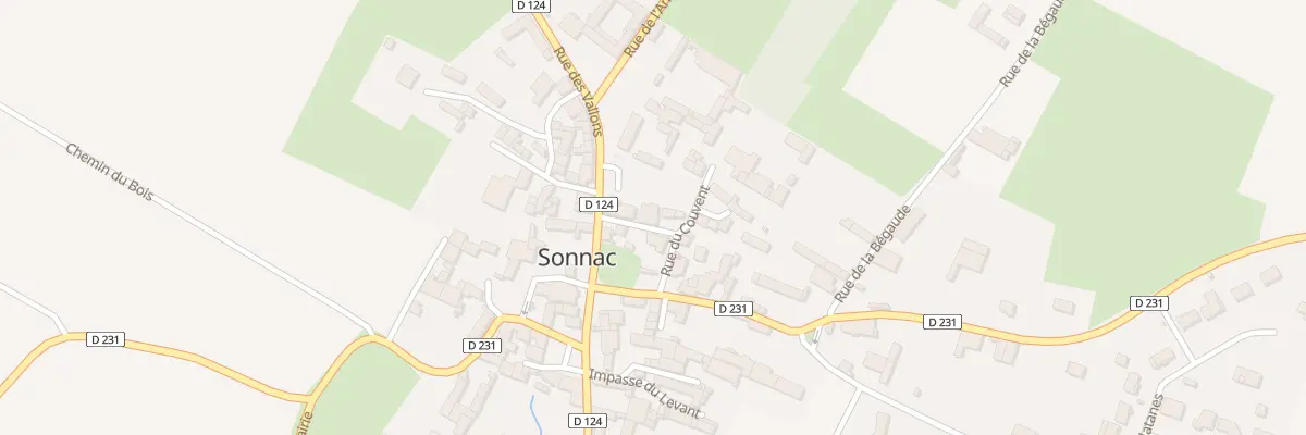 Plan du 5 Rue de la Mairie à Sonnac