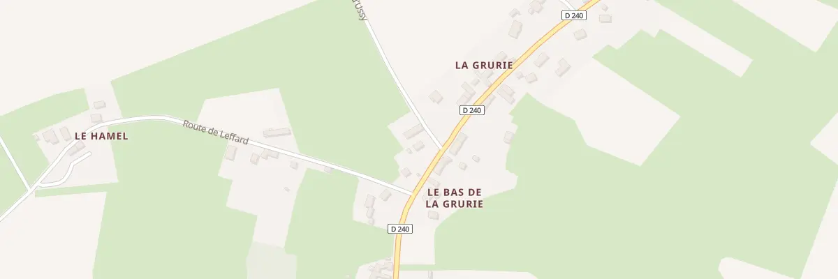 Plan du 5047 La Grurie à Villers-Canivet