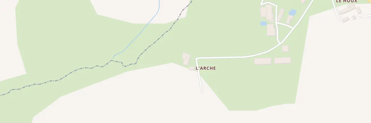 Plan du 1 L’Arche à Courcité