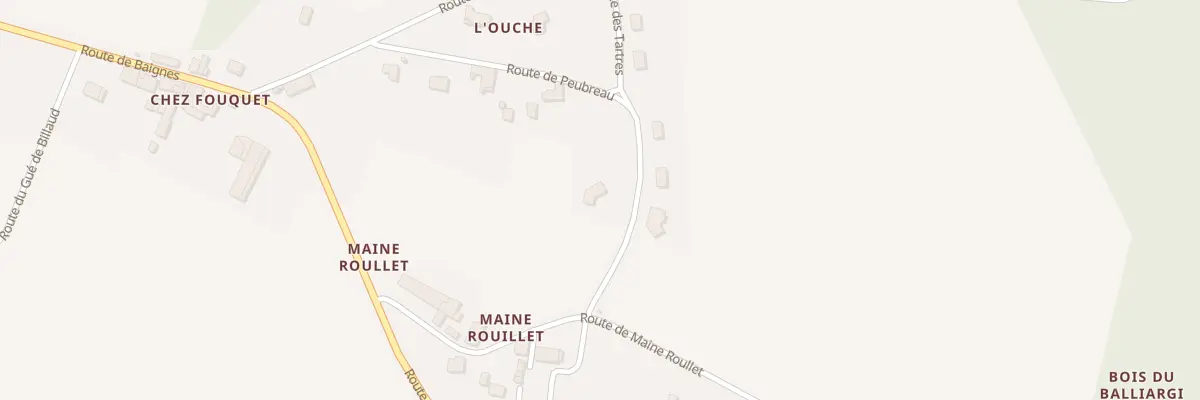 Plan du 5273 Peubreau à Saint-Maigrin