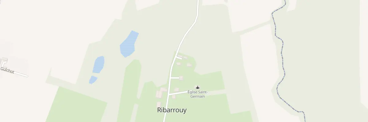 Plan du 26 Che de l’Eglise à Ribarrouy