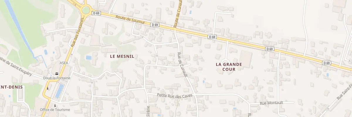 Plan du 15 Rue de cunault à Doué-en-Anjou