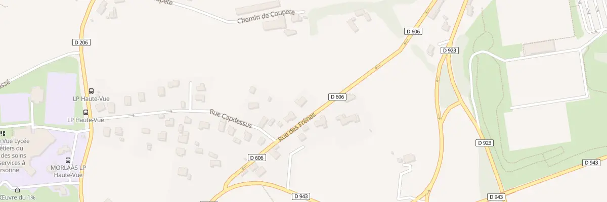 Plan du 4 Rue des Frênes à Morlaàs