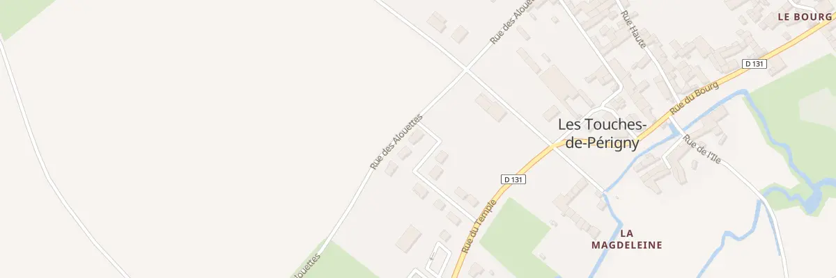 Plan du 11 Rue de la Magdeleine aux Touches-de-Périgny