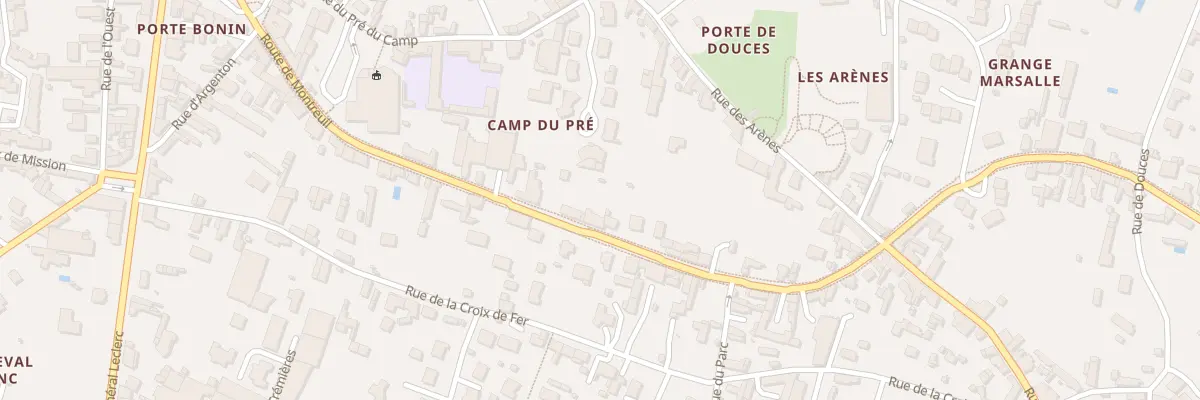 Plan du 17 Rte de Montreuil à Doué-en-Anjou