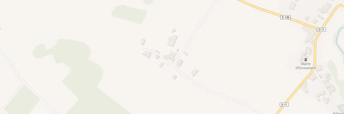Plan du 66 Reygnac à Escoussans