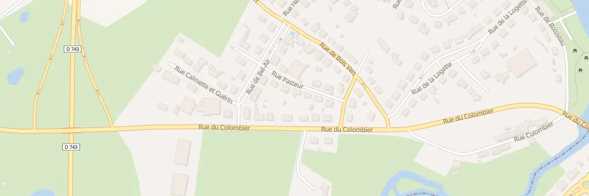Plan du 7 Rue Pasteur au Tallud