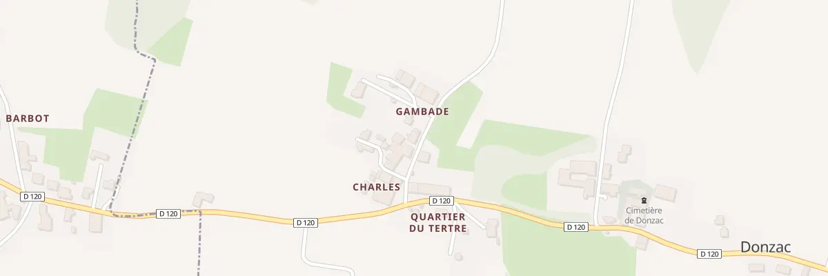 Plan du 9 Charles à Donzac