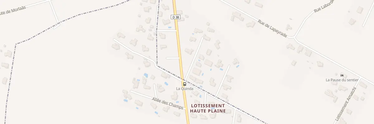 Plan du 9 Lot Laban à Sendets