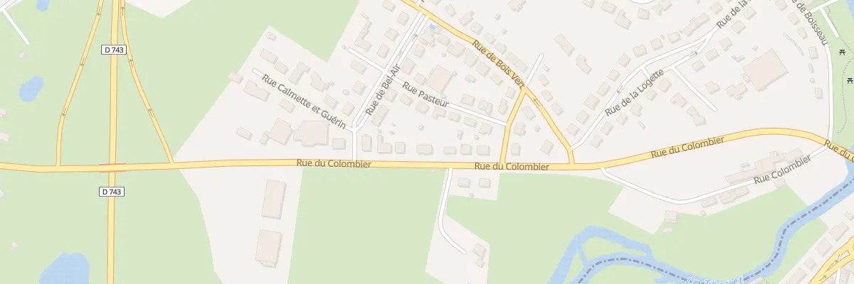 Plan du 14 Rue du Colombier au Tallud