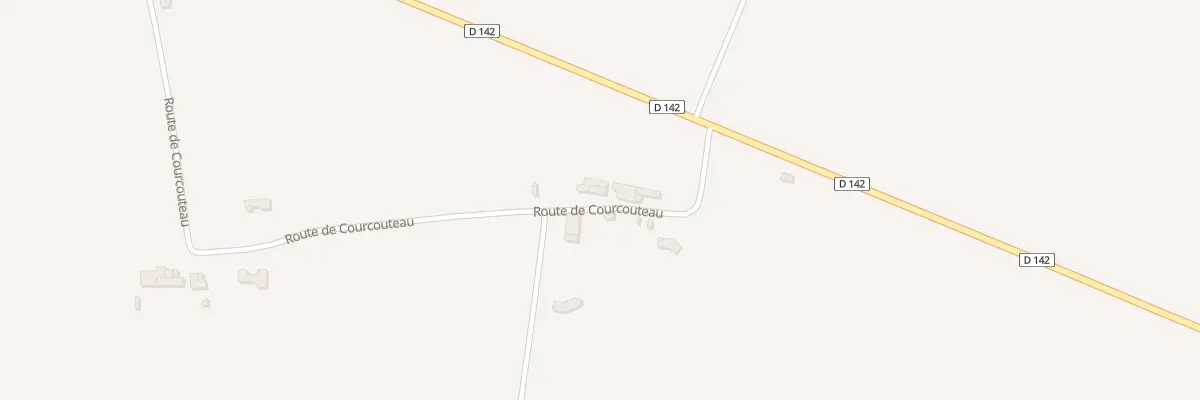 Plan du 5038 Courcouteau à Chantillac