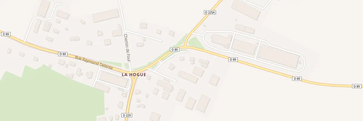 Plan du 5262 La Hogue à Bourguébus