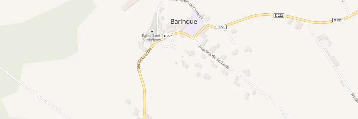 Plan du 10 Imp de Saubade à Barinque