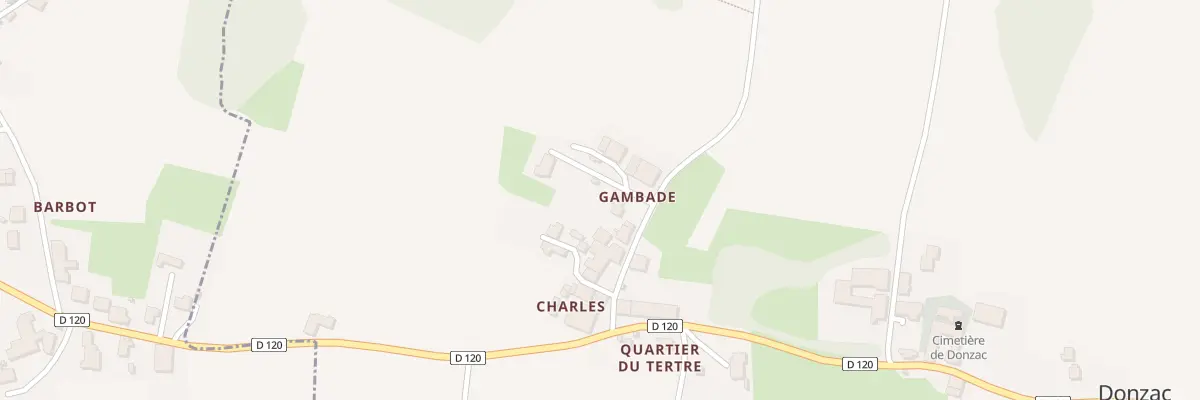 Plan du 12 Charles à Donzac