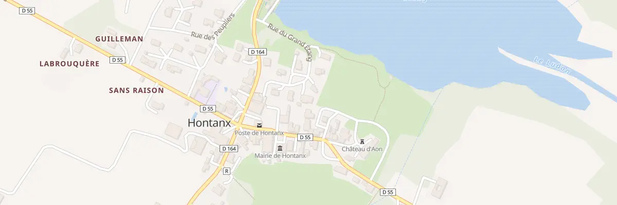 Plan du 161 Rue du Grand Étang à Hontanx
