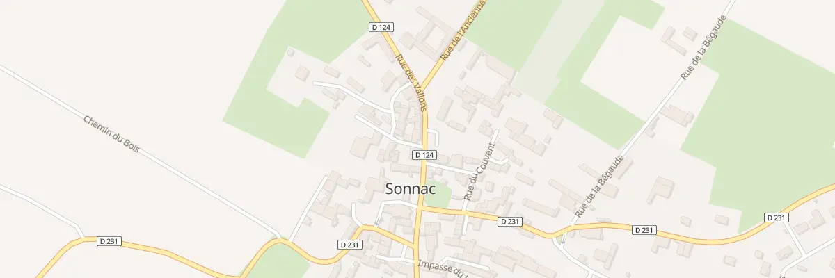 Plan du 9 Rue des Vallons à Sonnac