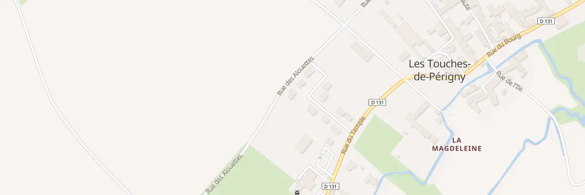 Plan du 7 Rue de la Magdeleine aux Touches-de-Périgny