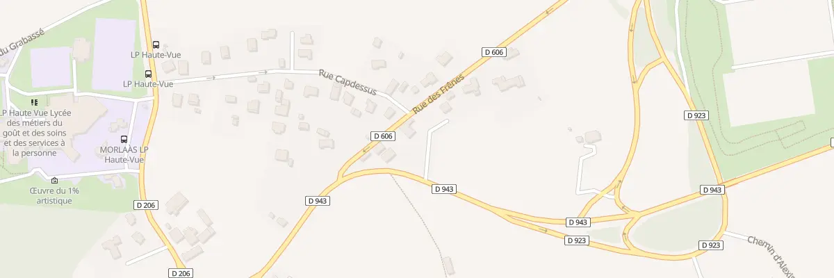 Plan du 7 Rue des Frênes à Morlaàs