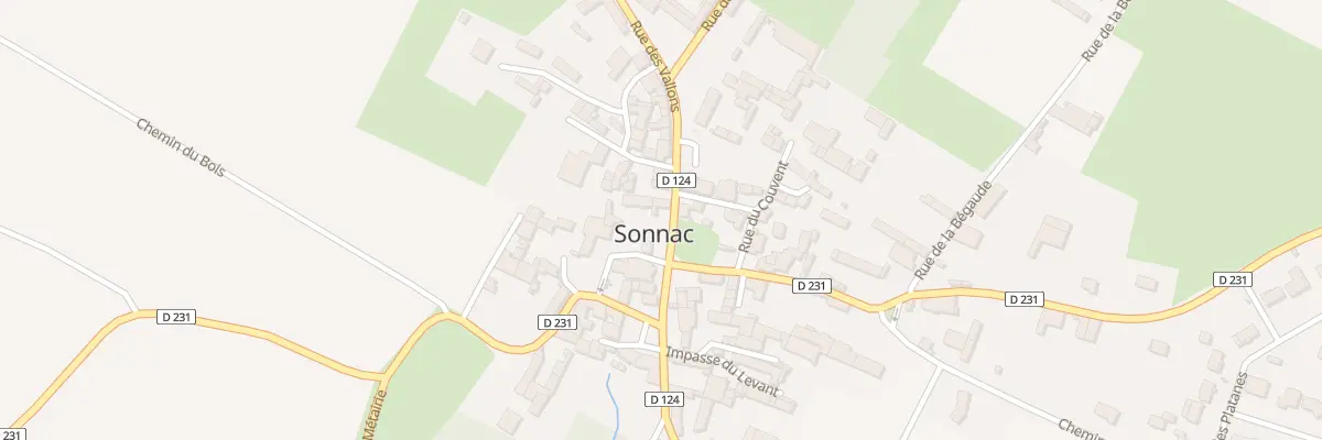 Plan du 3 Rue des Vallons à Sonnac