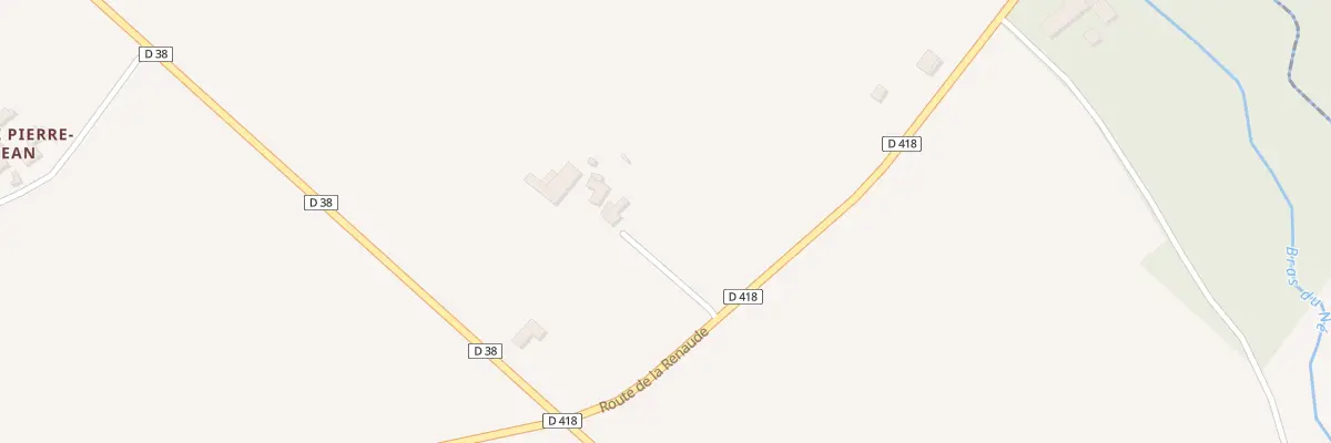 Plan du 5167 Chez Rondeau à Saint-Palais-du-Né