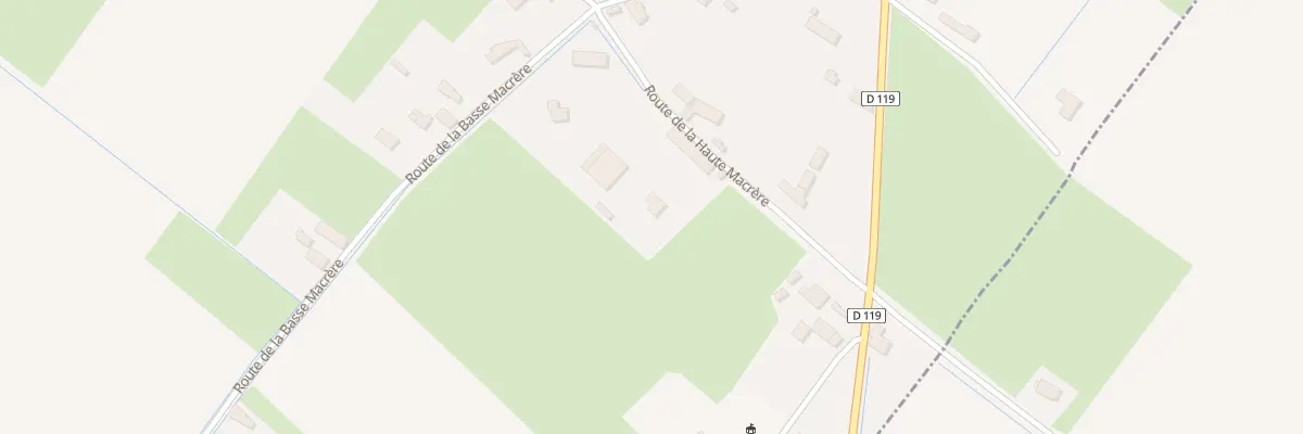 Plan du 27 Rte de la Macrère à Mazé-Milon