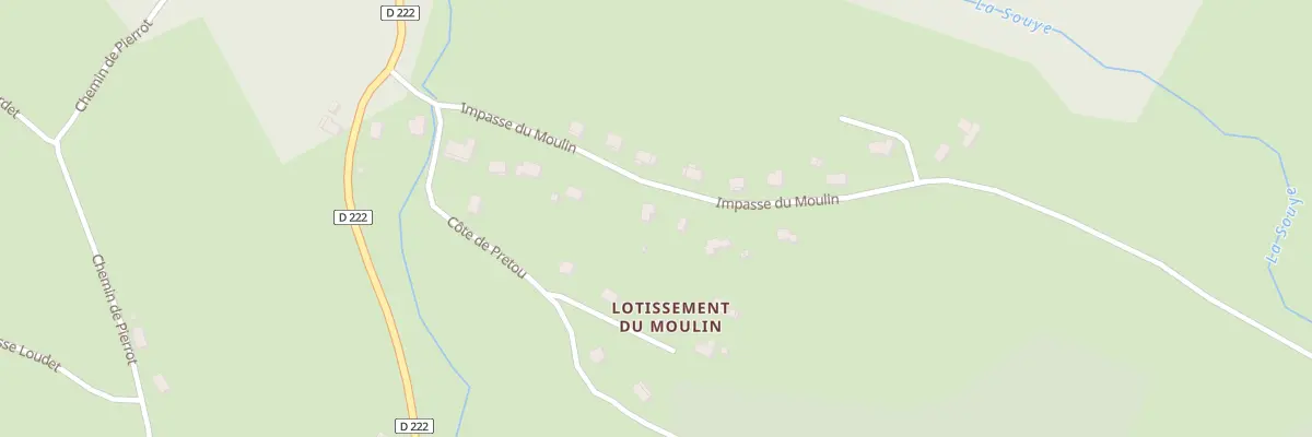 Plan du 9574 Imp du Moulin à Barinque