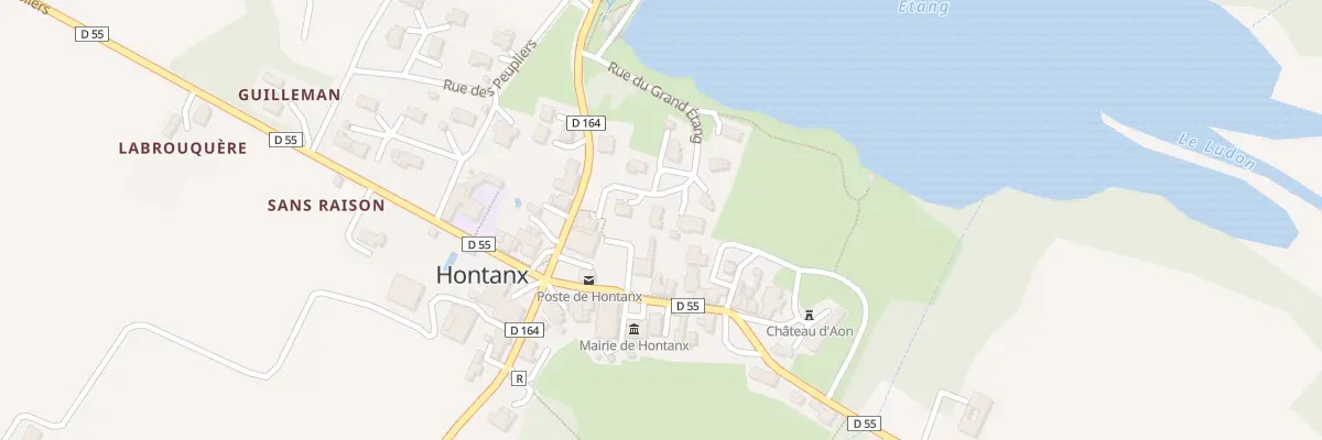 Plan du 171 Rue du Grand Étang à Hontanx
