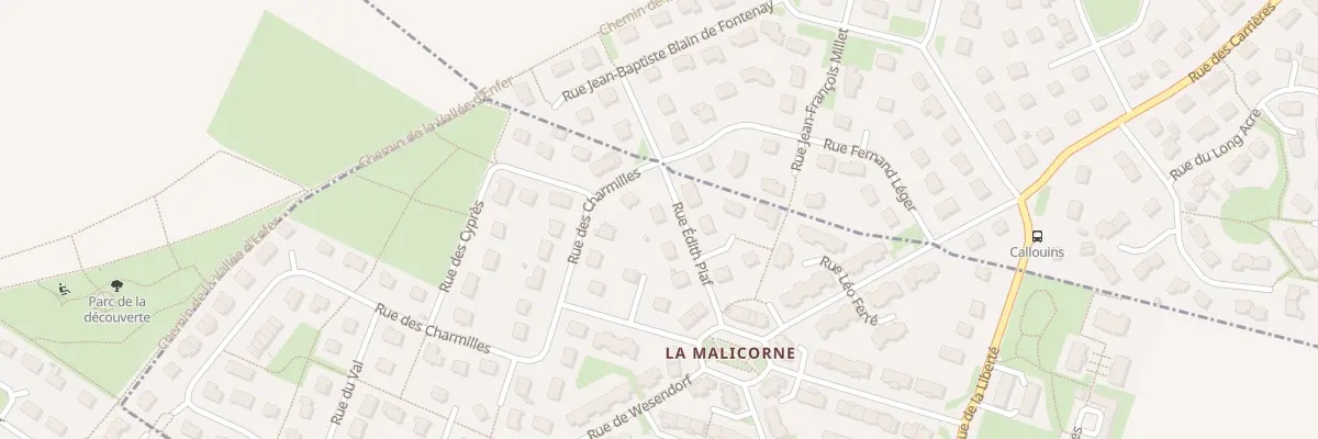 Plan du 5 Rue Édith Piaf à Démouville