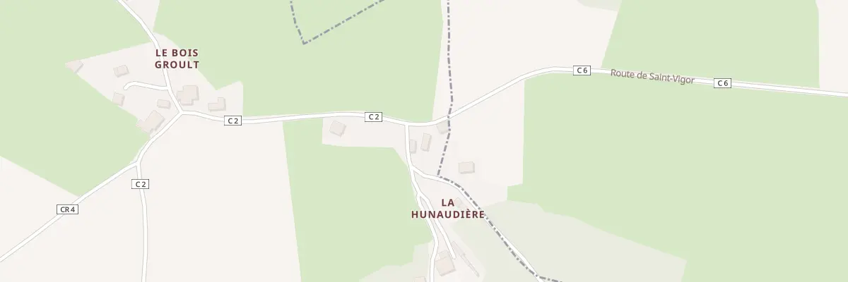 Plan du 5038 La Hunaudiere à Fourneaux-le-Val