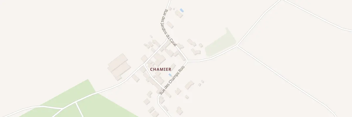 Plan du 29 Rue des Champs Rois Chamier à Azay-le-Brûlé
