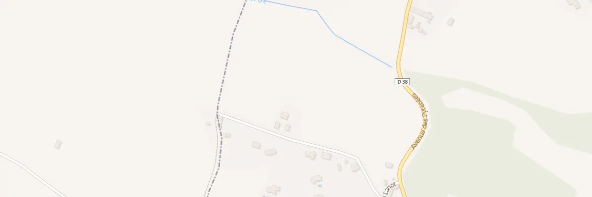 Plan du 6 Che Capbat à Ousse