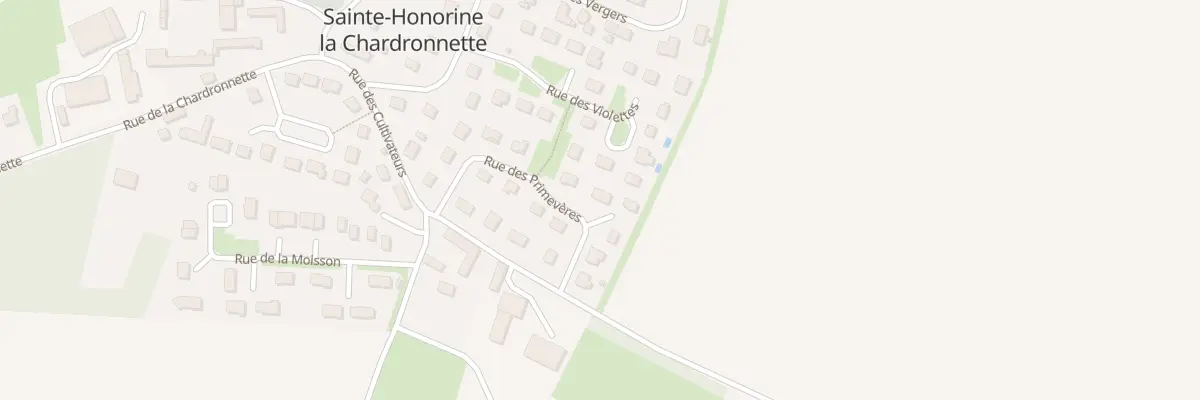 Plan du 13 Rue des Primevères à Hérouvillette