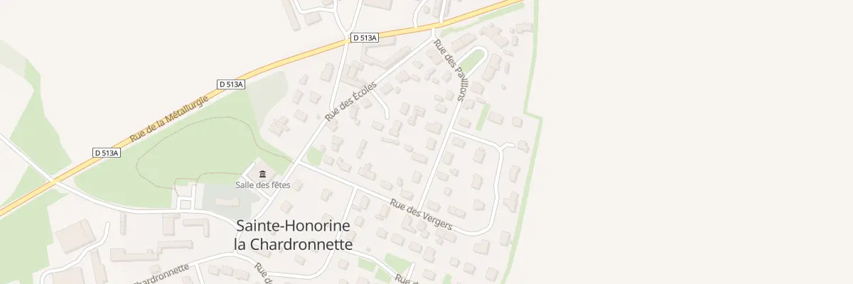 Plan du 7 Rue des Pavillons à Hérouvillette