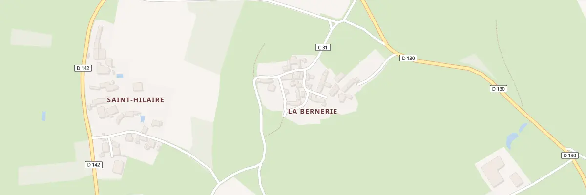 Plan du 5254 La Bernerie à Augé