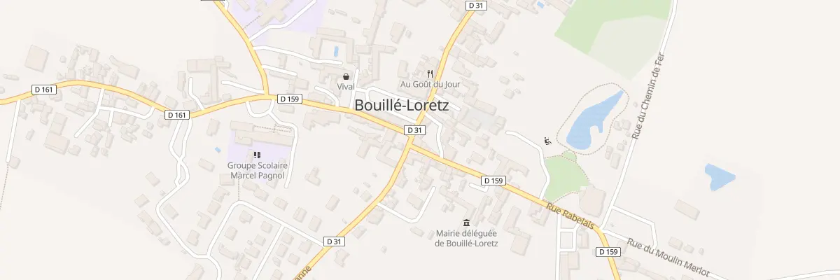 Plan du 1 Rue Rabelais à Loretz-d’Argenton