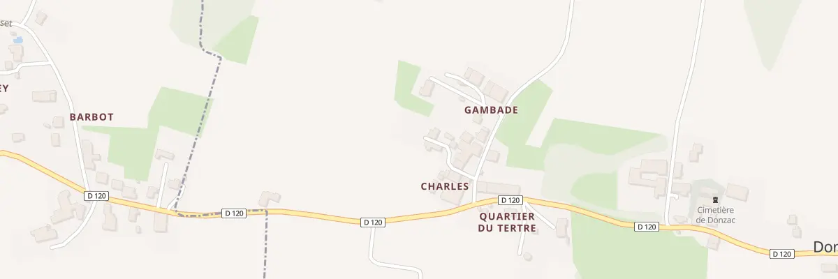 Plan du 9001 Charles à Donzac