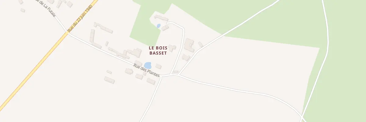 Plan du 2 Imp du Four à Pain à Sainte-Gemme
