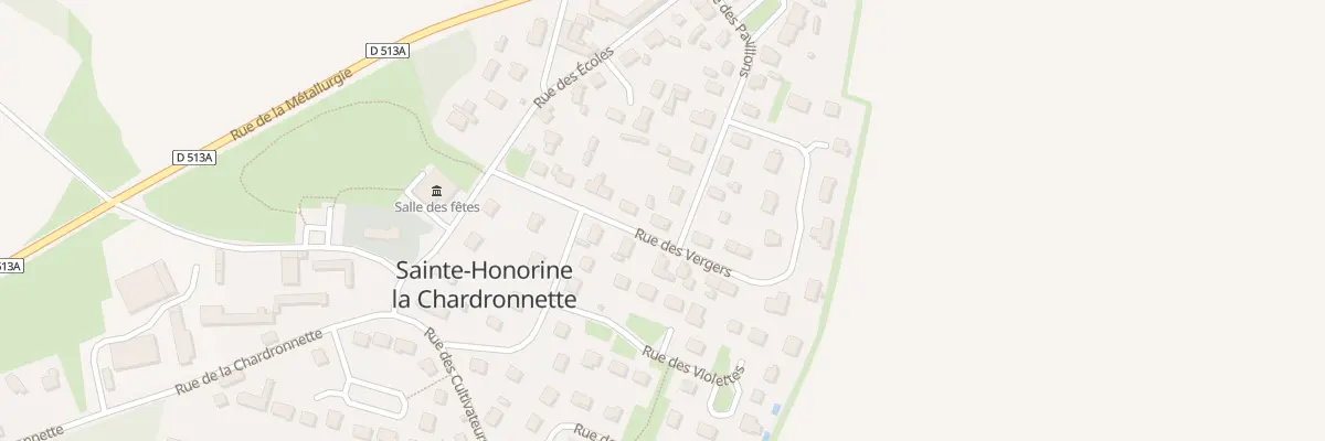 Plan du 11 Rue des Vergers à Hérouvillette