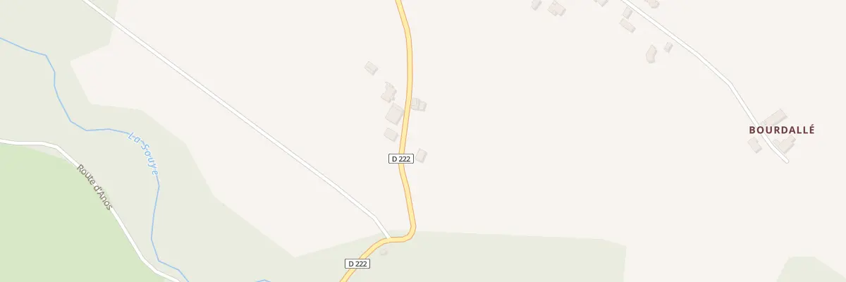 Plan du 2 Cote de Labadie à Barinque