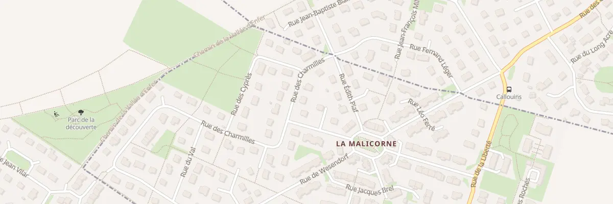 Plan du 34 Rue des Charmilles à Démouville