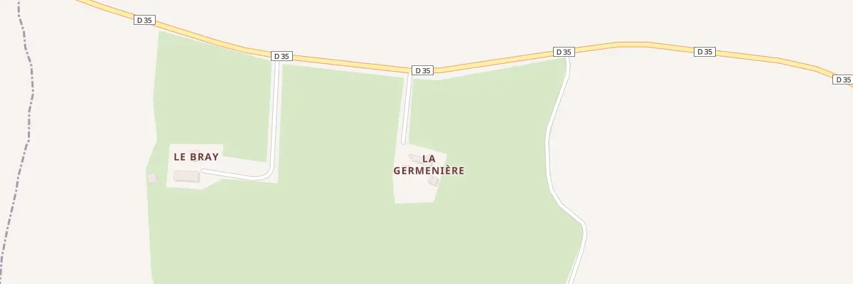 Plan du 5014 La Germeniere à Avessé