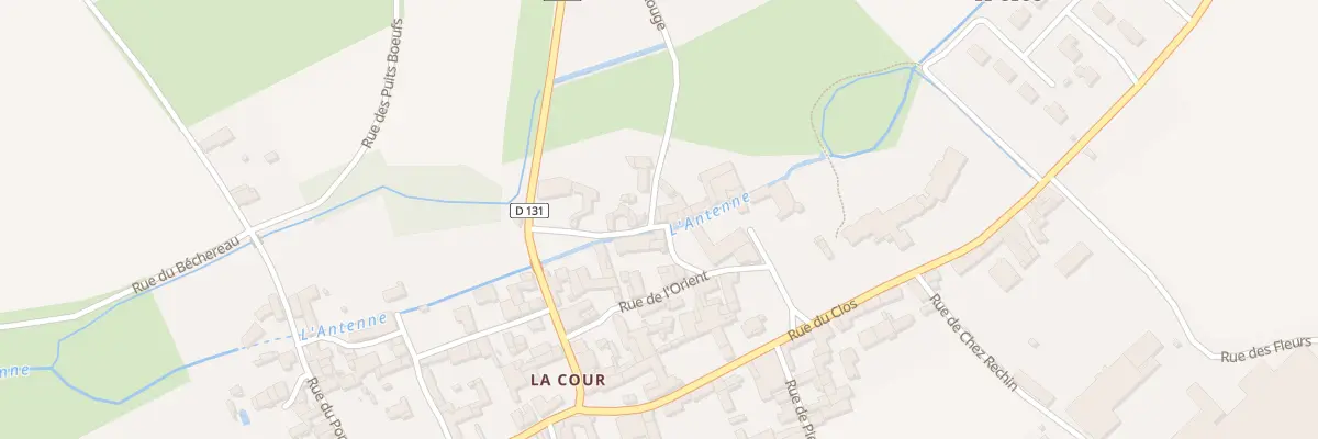 Plan du 4 Rue de la Porte Rouge aux Touches-de-Périgny