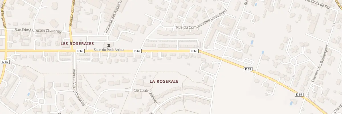 Plan du 64 Bd Jacques Savary à Doué-en-Anjou