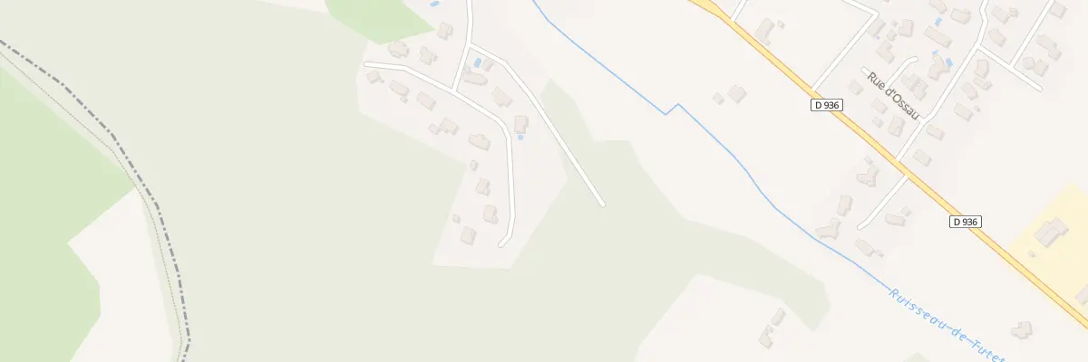 Plan du 9 Che Riu de Lanne à Bourdettes