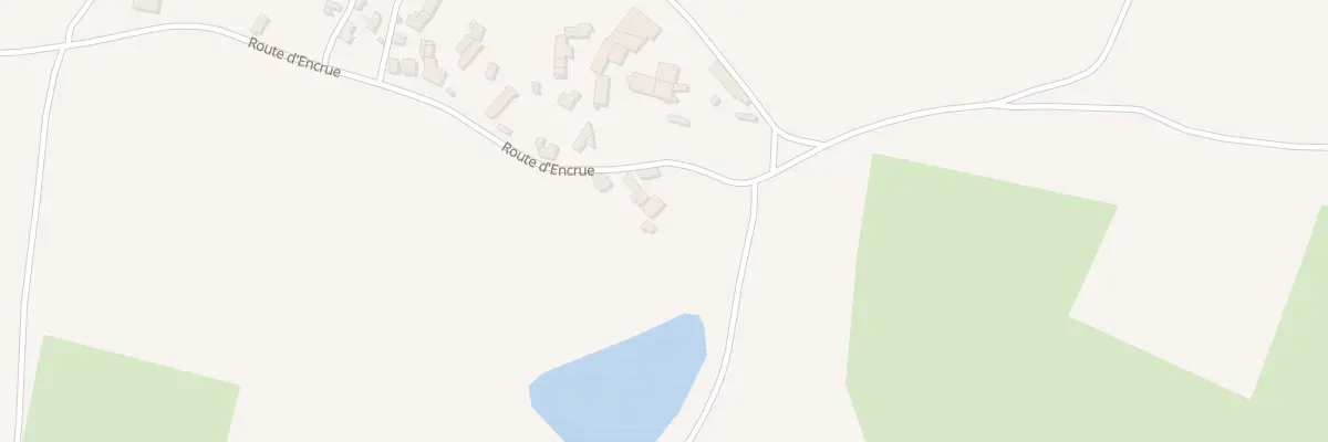Plan du 4 Rte d’Encrué /beaumont à Glénay