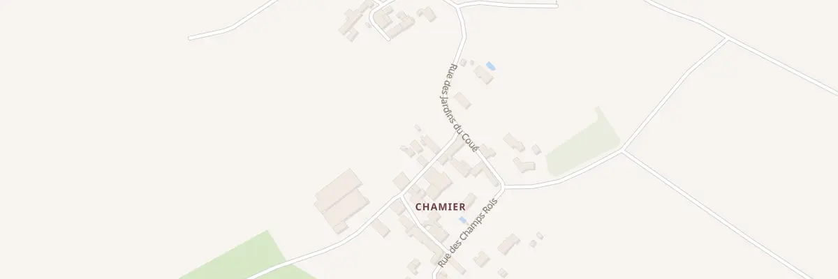 Plan du 15 Rue du Gripeau Chamier à Azay-le-Brûlé